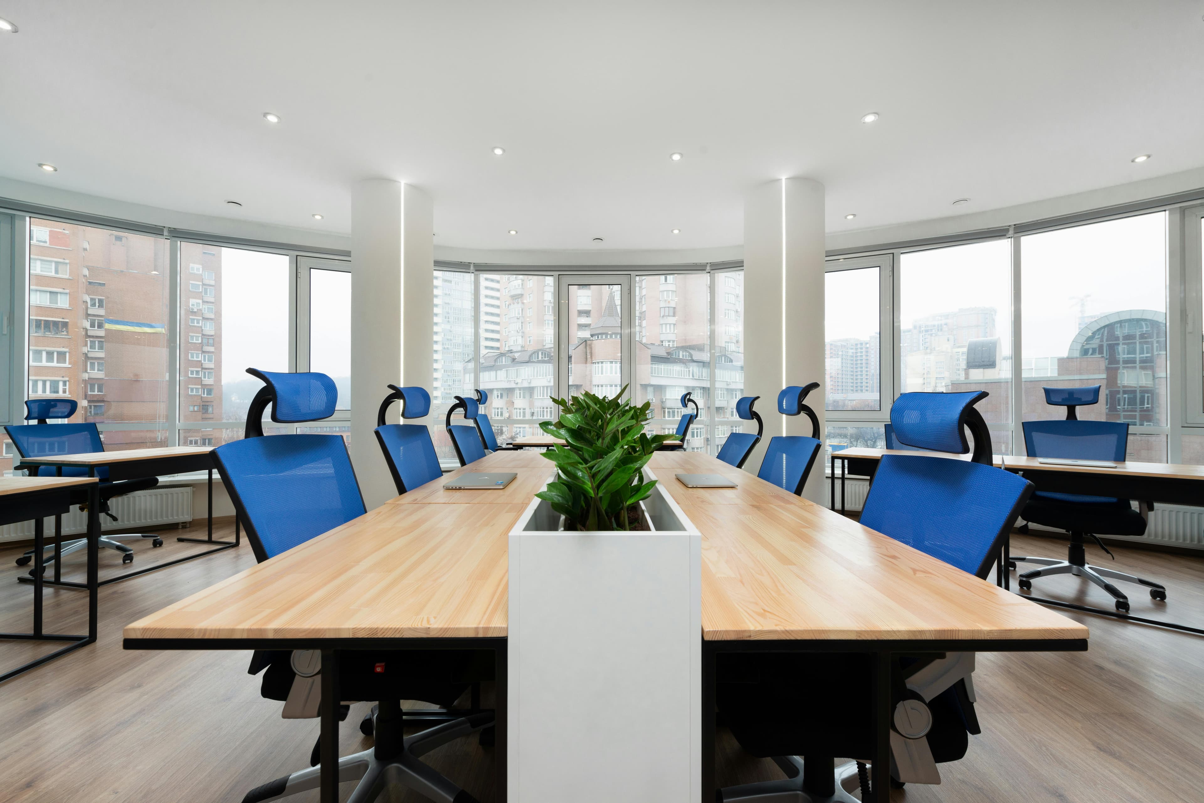 Luxurious chair in modern setting